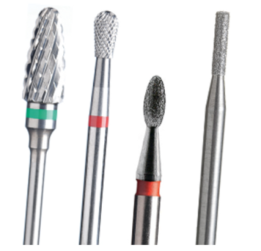 CROSSTECH Multi-Use Dental Diamond Burs – 879/012F, Fine Grit, 5 Pack